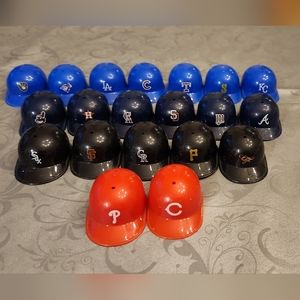 20 Vintage Gumball Miniature Baseball Helmets